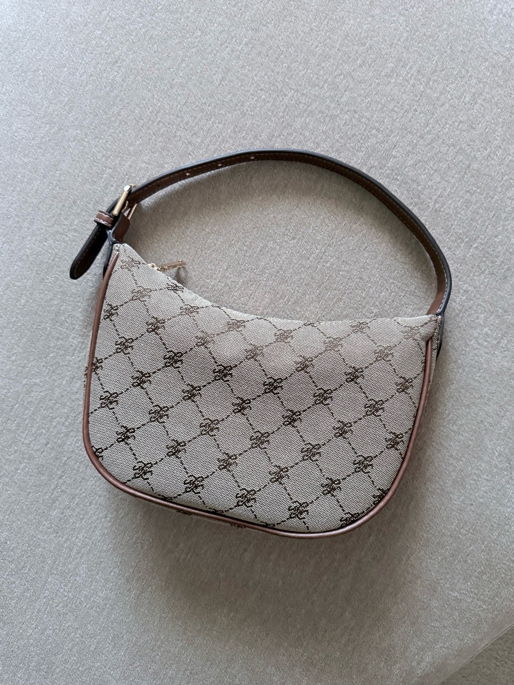 Mango Monogram Shoulder Bag